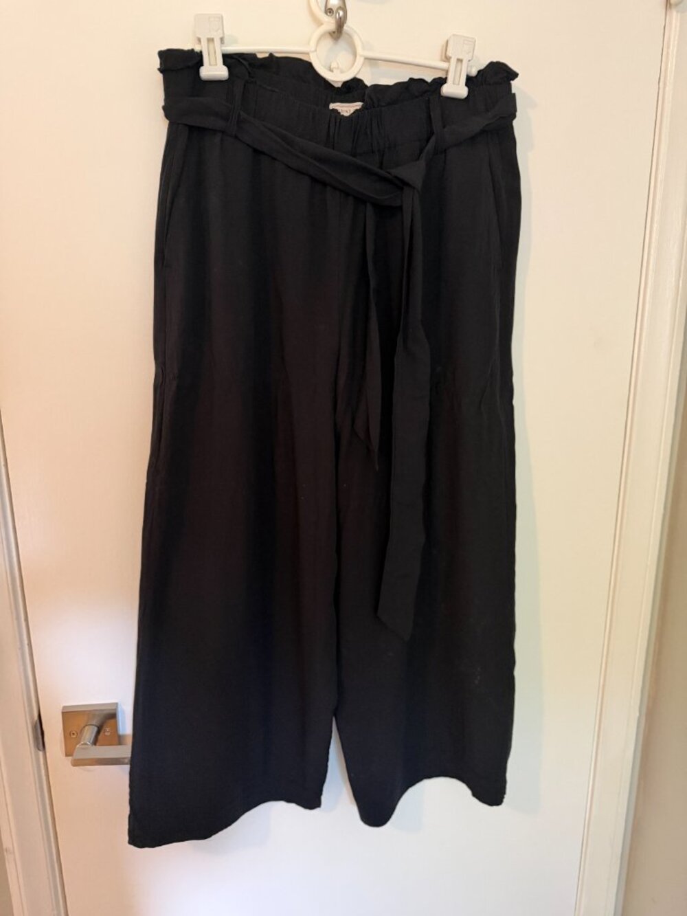 Black Pont Sur Pants Sz 8